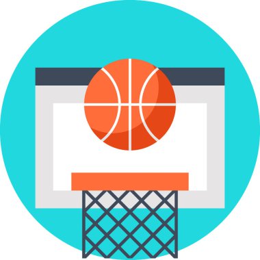 Spor düz tasarım konsepti tasarlamak vektör çizim.