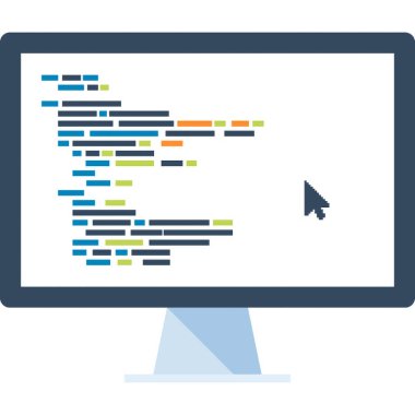 Modern düz vektör çizim simgesi tasarım konsepti. Mobil cihazlar için simge ve web grafik. Düz sembol, logo yaratıcı kavramı. Basit ve temiz düz piktogram
