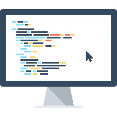 Modern düz vektör çizim simgesi tasarım konsepti. Mobil cihazlar için simge ve web grafik. Düz sembol, logo yaratıcı kavramı. Basit ve temiz düz piktogram