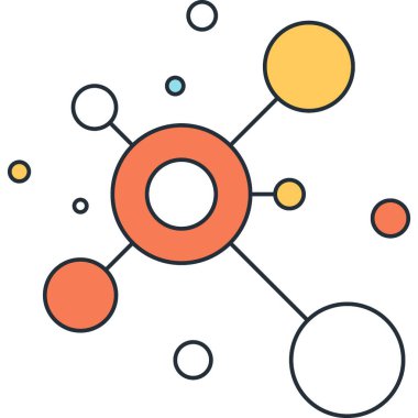 Çağdaş düz çizgi vektör çizim simgesi tasarım konsepti. Mobil cihazlar için simge ve web grafik. Düz çizgi sembolü, logo yaratıcı kavramı. Basit ve temiz düz çizgi piktogram