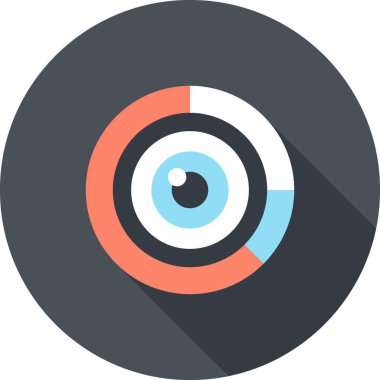 Modern düz vektör çizim simgesi tasarım konsepti. Mobil cihazlar için simge ve web grafik. Düz sembol, logo yaratıcı kavramı. Basit ve temiz düz piktogram