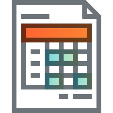 Çağdaş düz çizgi vektör çizim simgesi tasarım konsepti. Mobil cihazlar için simge ve web grafik. Düz çizgi sembolü, logo yaratıcı kavramı. Basit ve temiz düz çizgi piktogram