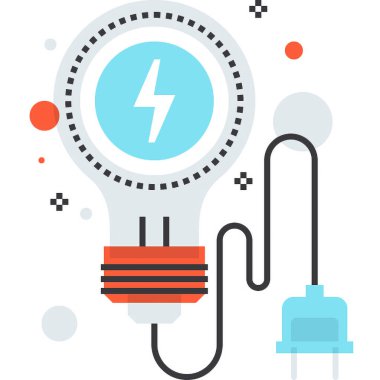 Çağdaş düz çizgi vektör çizim simgesi tasarım konsepti. Mobil cihazlar için simge ve web grafik. Düz çizgi sembolü, logo yaratıcı kavramı. Basit ve temiz düz çizgi piktogram