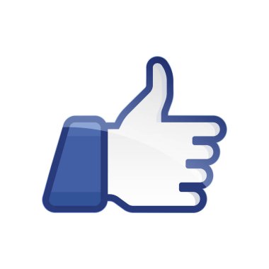 Başparmak yukarı kavramının gerçekçi yüksek detaylı vektör çizimi