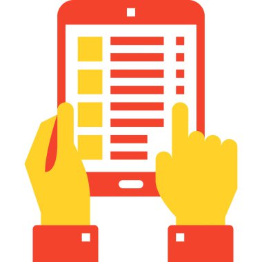 Modern düz vektör çizim simgesi tasarım konsepti. Mobil cihazlar için simge ve web grafik. Düz sembol, logo yaratıcı kavramı. Basit ve temiz düz piktogram