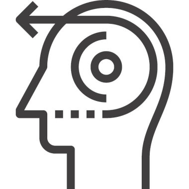 Çağdaş düz çizgi vektör çizim simgesi tasarım konsepti. Mobil cihazlar için simge ve web grafik. Düz çizgi sembolü, logo yaratıcı kavramı. Basit ve temiz düz çizgi piktogram