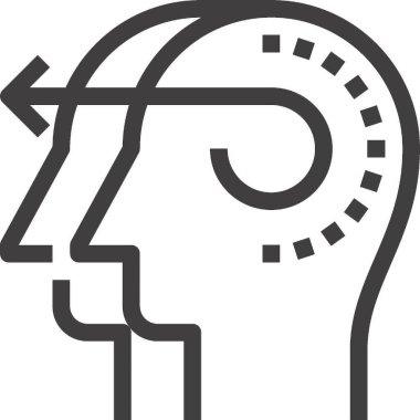 Çağdaş düz çizgi vektör çizim simgesi tasarım konsepti. Mobil cihazlar için simge ve web grafik. Düz çizgi sembolü, logo yaratıcı kavramı. Basit ve temiz düz çizgi piktogram