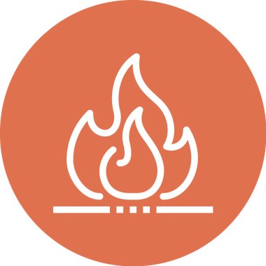 Çağdaş düz çizgi vektör çizim simgesi tasarım konsepti. Mobil cihazlar için simge ve web grafik. Düz çizgi sembolü, logo yaratıcı kavramı. Basit ve temiz düz çizgi piktogram