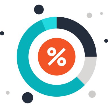 Gelir düzeyi tasarım kavramının vektör illüstrasyonu.