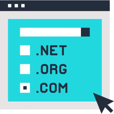 Etki alanı düz tasarım konsepti vektör çizim.