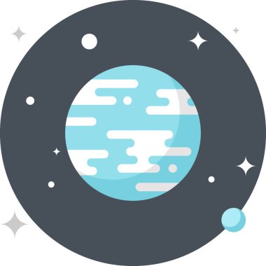 Vektör çizim keşfetmek düz tasarım konsepti.