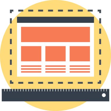 Vektör çizim sıvı kılavuz düz tasarım konsepti.