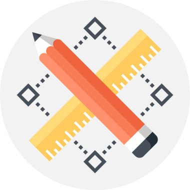 Dizayn düz konseptinin vektör illüstrasyonu.