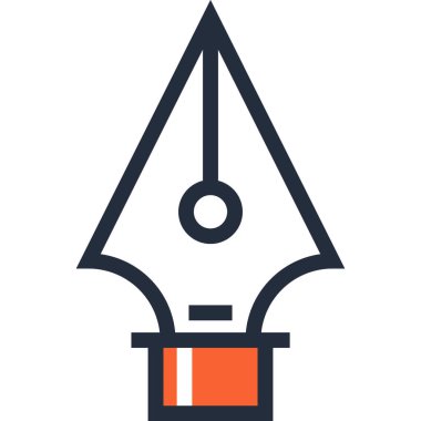 Çağdaş düz çizgi vektör çizim simgesi tasarım konsepti. Mobil cihazlar için simge ve web grafik. Düz çizgi sembolü, logo yaratıcı kavramı. Basit ve temiz düz çizgi piktogram