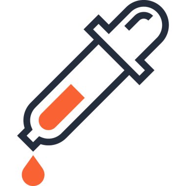 Çağdaş düz çizgi vektör çizim simgesi tasarım konsepti. Mobil cihazlar için simge ve web grafik. Düz çizgi sembolü, logo yaratıcı kavramı. Basit ve temiz düz çizgi piktogram