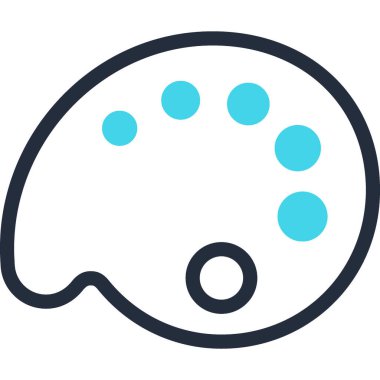 Çağdaş düz çizgi vektör çizim simgesi tasarım konsepti. Mobil cihazlar için simge ve web grafik. Düz çizgi sembolü, logo yaratıcı kavramı. Basit ve temiz düz çizgi piktogram