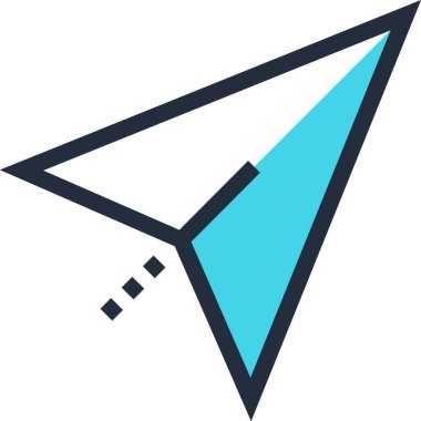 Çağdaş düz çizgi vektör çizim simgesi tasarım konsepti. Mobil cihazlar için simge ve web grafik. Düz çizgi sembolü, logo yaratıcı kavramı. Basit ve temiz düz çizgi piktogram