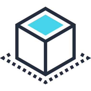 Çağdaş düz çizgi vektör çizim simgesi tasarım konsepti. Mobil cihazlar için simge ve web grafik. Düz çizgi sembolü, logo yaratıcı kavramı. Basit ve temiz düz çizgi piktogram