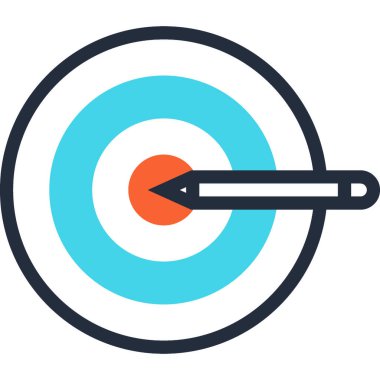 Çağdaş düz çizgi vektör çizim simgesi tasarım konsepti. Mobil cihazlar için simge ve web grafik. Düz çizgi sembolü, logo yaratıcı kavramı. Basit ve temiz düz çizgi piktogram