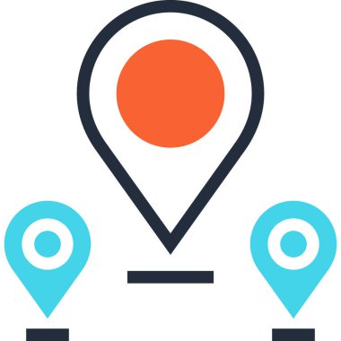 Çağdaş düz çizgi vektör çizim simgesi tasarım konsepti. Mobil cihazlar için simge ve web grafik. Düz çizgi sembolü, logo yaratıcı kavramı. Basit ve temiz düz çizgi piktogram