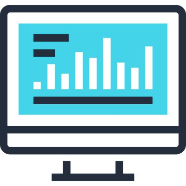 Çağdaş düz çizgi vektör çizim simgesi tasarım konsepti. Mobil cihazlar için simge ve web grafik. Düz çizgi sembolü, logo yaratıcı kavramı. Basit ve temiz düz çizgi piktogram