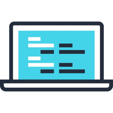 Çağdaş düz çizgi vektör çizim simgesi tasarım konsepti. Mobil cihazlar için simge ve web grafik. Düz çizgi sembolü, logo yaratıcı kavramı. Basit ve temiz düz çizgi piktogram