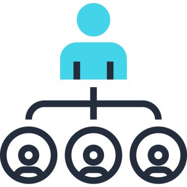 Çağdaş düz çizgi vektör çizim simgesi tasarım konsepti. Mobil cihazlar için simge ve web grafik. Düz çizgi sembolü, logo yaratıcı kavramı. Basit ve temiz düz çizgi piktogram