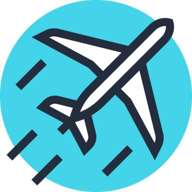 Çağdaş düz çizgi vektör çizim simgesi tasarım konsepti. Mobil cihazlar için simge ve web grafik. Düz çizgi sembolü, logo yaratıcı kavramı. Basit ve temiz düz çizgi piktogram