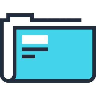 Çağdaş düz çizgi vektör çizim simgesi tasarım konsepti. Mobil cihazlar için simge ve web grafik. Düz çizgi sembolü, logo yaratıcı kavramı. Basit ve temiz düz çizgi piktogram