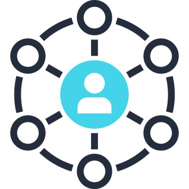 Çağdaş düz çizgi vektör çizim simgesi tasarım konsepti. Mobil cihazlar için simge ve web grafik. Düz çizgi sembolü, logo yaratıcı kavramı. Basit ve temiz düz çizgi piktogram