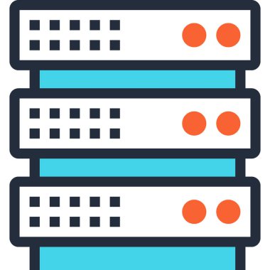 Çağdaş düz çizgi vektör çizim simgesi tasarım konsepti. Mobil cihazlar için simge ve web grafik. Düz çizgi sembolü, logo yaratıcı kavramı. Basit ve temiz düz çizgi piktogram