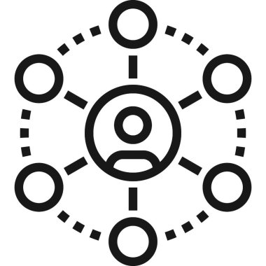 Çağdaş düz çizgi vektör çizim simgesi tasarım konsepti. Mobil cihazlar için simge ve web grafik. Düz çizgi sembolü, logo yaratıcı kavramı. Basit ve temiz düz çizgi piktogram