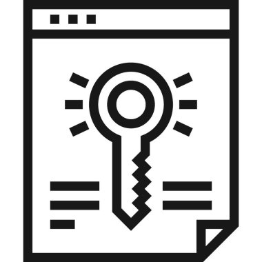 Çağdaş düz çizgi vektör çizim simgesi tasarım konsepti. Mobil cihazlar için simge ve web grafik. Düz çizgi sembolü, logo yaratıcı kavramı. Basit ve temiz düz çizgi piktogram