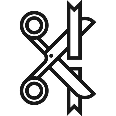 Çağdaş düz çizgi vektör çizim simgesi tasarım konsepti. Mobil cihazlar için simge ve web grafik. Düz çizgi sembolü, logo yaratıcı kavramı. Basit ve temiz düz çizgi piktogram