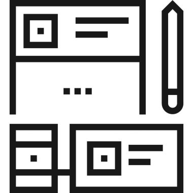 Çağdaş düz çizgi vektör çizim simgesi tasarım konsepti. Mobil cihazlar için simge ve web grafik. Düz çizgi sembolü, logo yaratıcı kavramı. Basit ve temiz düz çizgi piktogram