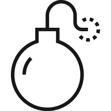 Çağdaş düz çizgi vektör çizim simgesi tasarım konsepti. Mobil cihazlar için simge ve web grafik. Düz çizgi sembolü, logo yaratıcı kavramı. Basit ve temiz düz çizgi piktogram