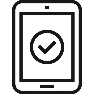 Çağdaş düz çizgi vektör çizim simgesi tasarım konsepti. Mobil cihazlar için simge ve web grafik. Düz çizgi sembolü, logo yaratıcı kavramı. Basit ve temiz düz çizgi piktogram