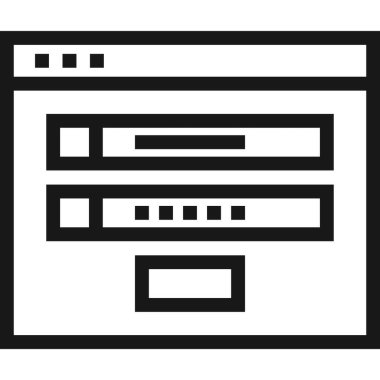 Çağdaş düz çizgi vektör çizim simgesi tasarım konsepti. Mobil cihazlar için simge ve web grafik. Düz çizgi sembolü, logo yaratıcı kavramı. Basit ve temiz düz çizgi piktogram