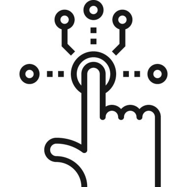 Çağdaş düz çizgi vektör çizim simgesi tasarım konsepti. Mobil cihazlar için simge ve web grafik. Düz çizgi sembolü, logo yaratıcı kavramı. Basit ve temiz düz çizgi piktogram