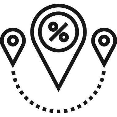 Çağdaş düz çizgi vektör çizim simgesi tasarım konsepti. Mobil cihazlar için simge ve web grafik. Düz çizgi sembolü, logo yaratıcı kavramı. Basit ve temiz düz çizgi piktogram