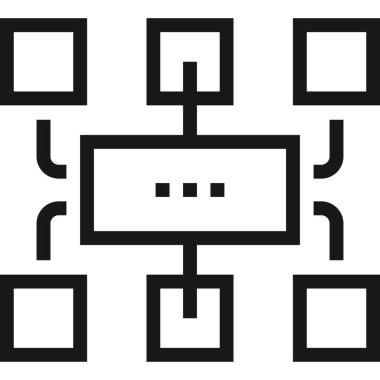 Çağdaş düz çizgi vektör çizim simgesi tasarım konsepti. Mobil cihazlar için simge ve web grafik. Düz çizgi sembolü, logo yaratıcı kavramı. Basit ve temiz düz çizgi piktogram
