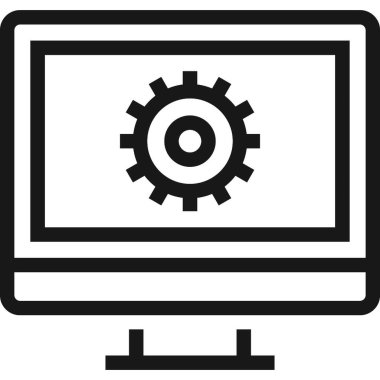 Çağdaş düz çizgi vektör çizim simgesi tasarım konsepti. Mobil cihazlar için simge ve web grafik. Düz çizgi sembolü, logo yaratıcı kavramı. Basit ve temiz düz çizgi piktogram