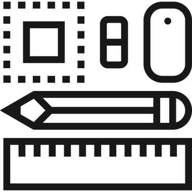 Çağdaş düz çizgi vektör çizim simgesi tasarım konsepti. Mobil cihazlar için simge ve web grafik. Düz çizgi sembolü, logo yaratıcı kavramı. Basit ve temiz düz çizgi piktogram
