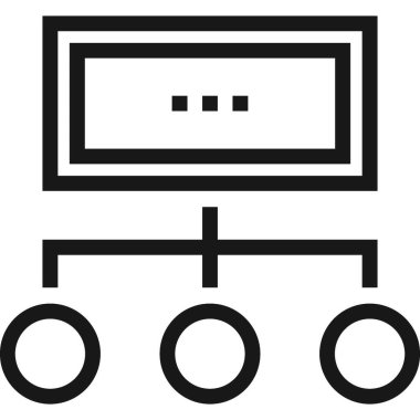 Çağdaş düz çizgi vektör çizim simgesi tasarım konsepti. Mobil cihazlar için simge ve web grafik. Düz çizgi sembolü, logo yaratıcı kavramı. Basit ve temiz düz çizgi piktogram
