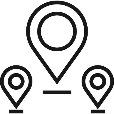 Çağdaş düz çizgi vektör çizim simgesi tasarım konsepti. Mobil cihazlar için simge ve web grafik. Düz çizgi sembolü, logo yaratıcı kavramı. Basit ve temiz düz çizgi piktogram