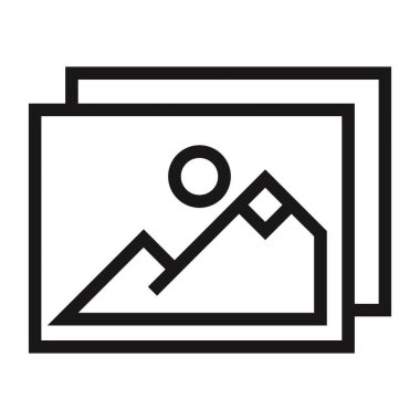 Çağdaş düz çizgi vektör çizim simgesi tasarım konsepti. Mobil cihazlar için simge ve web grafik. Düz çizgi sembolü, logo yaratıcı kavramı. Basit ve temiz düz çizgi piktogram