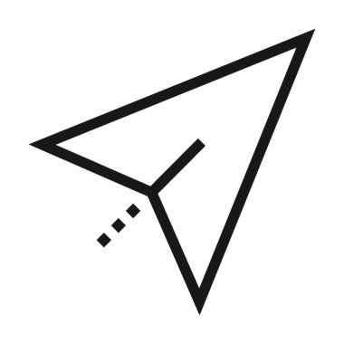 Çağdaş düz çizgi vektör çizim simgesi tasarım konsepti. Mobil cihazlar için simge ve web grafik. Düz çizgi sembolü, logo yaratıcı kavramı. Basit ve temiz düz çizgi piktogram