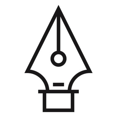 Çağdaş düz çizgi vektör çizim simgesi tasarım konsepti. Mobil cihazlar için simge ve web grafik. Düz çizgi sembolü, logo yaratıcı kavramı. Basit ve temiz düz çizgi piktogram