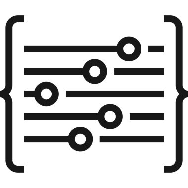 Çağdaş düz çizgi vektör çizim simgesi tasarım konsepti. Mobil cihazlar için simge ve web grafik. Düz çizgi sembolü, logo yaratıcı kavramı. Basit ve temiz düz çizgi piktogram