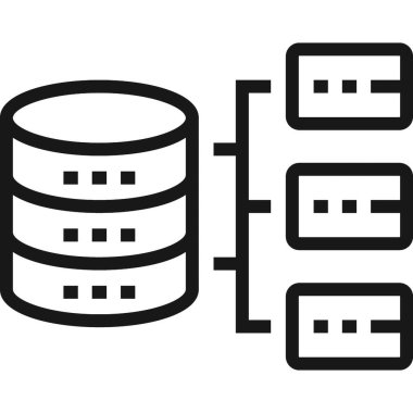 Çağdaş düz çizgi vektör çizim simgesi tasarım konsepti. Mobil cihazlar için simge ve web grafik. Düz çizgi sembolü, logo yaratıcı kavramı. Basit ve temiz düz çizgi piktogram